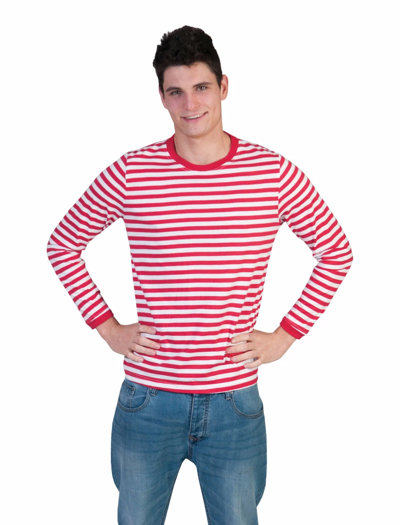 Funny Fashion Costumes Striped Shirt (Adult) 4 Funny Fashion Costumes Striped Shirt (Adult)