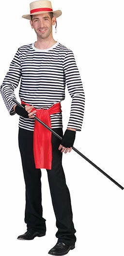 Funny Fashion Costumes Striped Shirt (Adult) 5 Funny Fashion Costumes Striped Shirt (Adult)