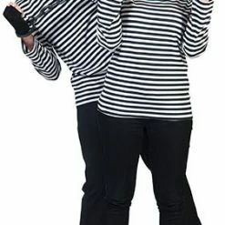 Funny Fashion Costumes Striped Shirt (Adult)