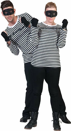 Funny Fashion Costumes Striped Shirt (Adult) 3 Funny Fashion Costumes Striped Shirt (Adult)