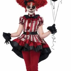 California Costumes Girls Wicked Clown (Child)