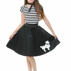 Charades Girls 50's Short Sleeve Top (Child)