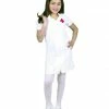 Charades Nurse Costume (Child) Girls