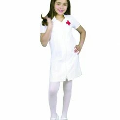 Charades Nurse Costume (Child) Girls