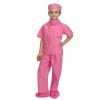 Dress Up Kids Girls Scrubs Pink (Child)