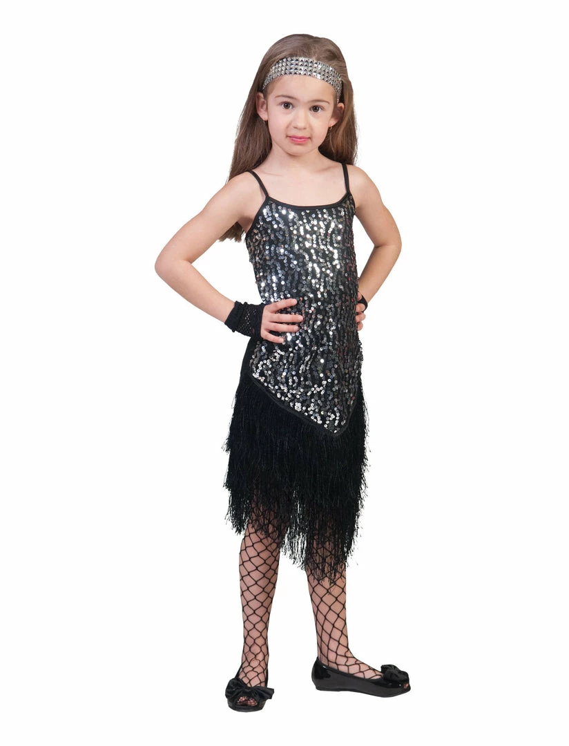 Funny Fashion Fringie Flapper (Child) Girls 3 Funny Fashion Fringie Flapper (Child) Girls