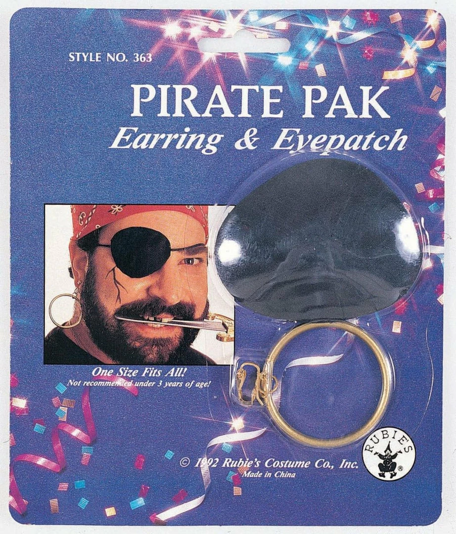 Rubies Pirate Pack Jewelry 3 Rubies Pirate Pack Jewelry
