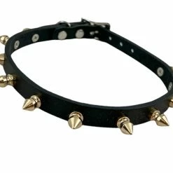 Perfectly Punk Spiked Choker (1-row)