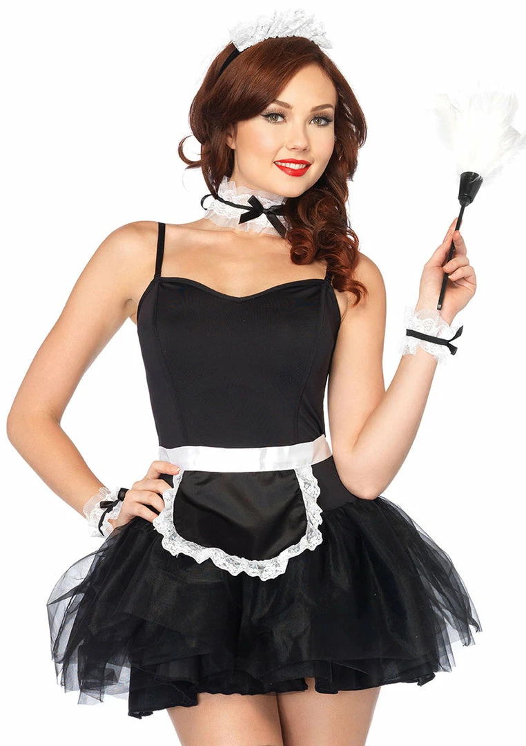 Leg Avenue French Maid Kit Sexy Costumes 3 Leg Avenue French Maid Kit Sexy Costumes
