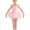 Bloch Mesh Back Cap Sleeve Tutu Dress (Pink)