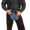 Charades Sueded Chaps & Vest (Adult)