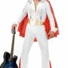 Charades Costumes Elvis Deluxe With Cape (Adult)