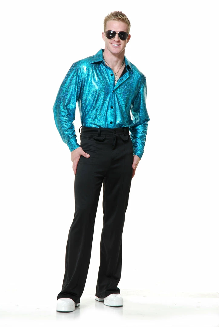 Charades Costumes Crocodile Skin Disco Shirt (Adult) 3 Charades Costumes Crocodile Skin Disco Shirt (Adult)
