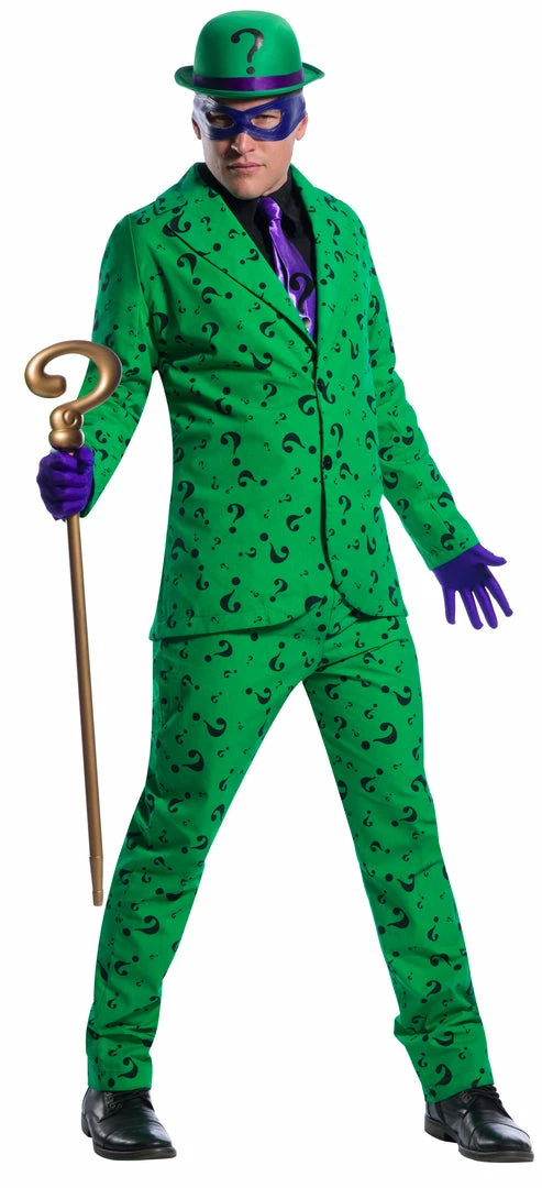 Charades Costumes Riddler Costume Deluxe (Adult) 3 Charades Costumes Riddler Costume Deluxe (Adult)