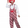 Funny Fashion Costumes Clown Card Pants