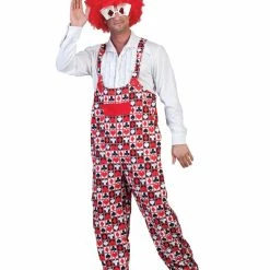 Funny Fashion Costumes Clown Card Pants