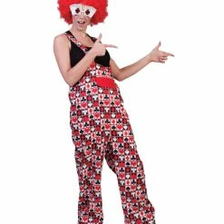 Funny Fashion Costumes Clown Card Pants