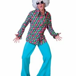 Funny Fashion Disco Dot Swirl Shirt (Adult)
