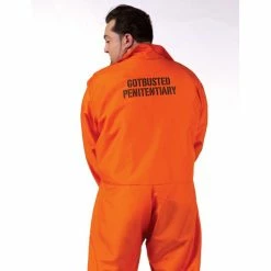 Fun World Costumes Got Busted Convict Jumpsuit (Adult)
