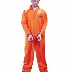 Fun World Costumes Got Busted Convict Jumpsuit (Adult)