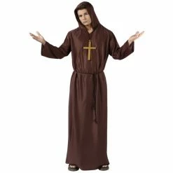 Fun World Costumes Monk Robe Economy (Adult)
