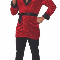 Charades Smoking Jacket (Adult)