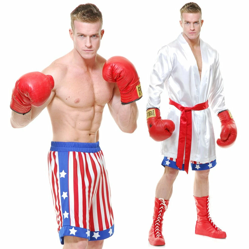 Trick Or Treat Apollo Creed Boxer Costume Costumes 3 Trick Or Treat Apollo Creed Boxer Costume Costumes