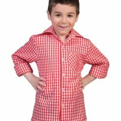 Funny Fashion Gingham Shirt (Child) Themes