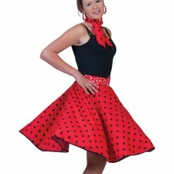 Funny Fashion Polka Dot Skirt (Adult) Skirts