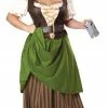 California Costumes Plus Size Women Tavern Maiden Plus (Adult)