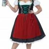 California Costumes Plus Size Women Oktoberfest Fraulein Plus (Adult)