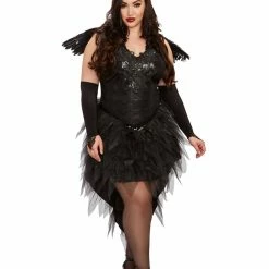 Dreamgirl Angel Of Darkness Plus (Adult) Women