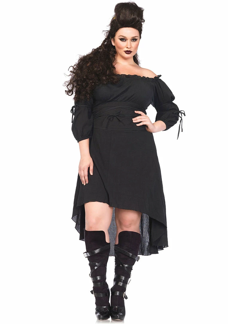 Leg Avenue Plus Size Women Peasant Dress (Plus) 3 Leg Avenue Plus Size Women Peasant Dress (Plus)