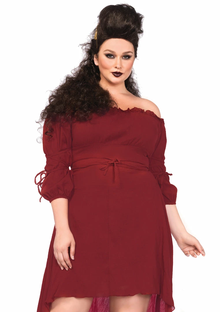 Leg Avenue Plus Size Women Peasant Dress (Plus) 4 Leg Avenue Plus Size Women Peasant Dress (Plus)