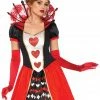 Leg Avenue Costumes Deluxe Queen Of Hearts (Adult) 1 Leg Avenue Costumes Deluxe Queen Of Hearts (Adult)