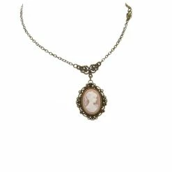 WF Imports Cameo Necklace Historical