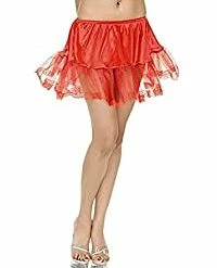 Charades Costuming Separates Petticoat With Ruffle Bottom