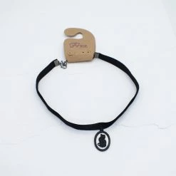Fizz Jewelry Classic Halloween Black Cat Velvet Choker