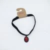Fizz Jewelry Classic Halloween Red Bone Lolita Cameo Velvet Choker