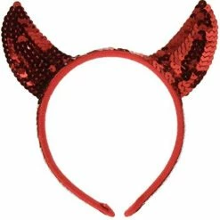 JH Company Themes Sequin Devil Horns