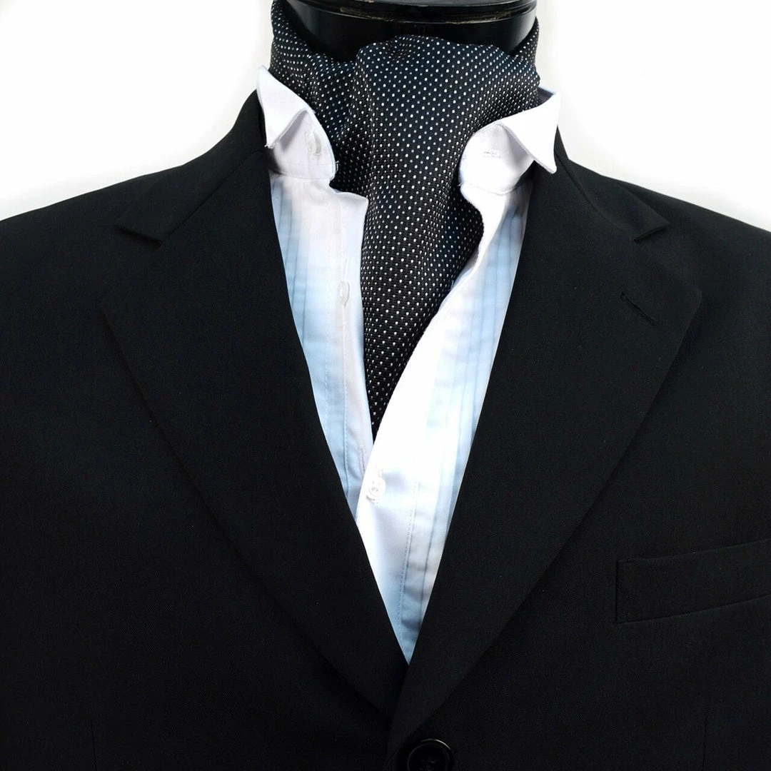 Selini Micro Dot Ascot Clothing Accessories 4 Selini Micro Dot Ascot Clothing Accessories