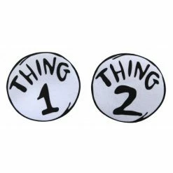Elope Dr. Seuss Thing 1-2 Iron On Patches