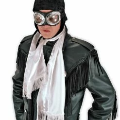 Elope Aviator Hat Black Period Decades