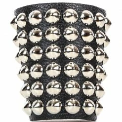 Perfectly Punk Conical Stud Cuff (6-row)