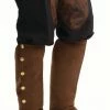 Forum Accessories Steampunk Suede Spats (Adult) Historical