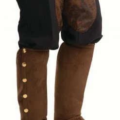 Forum Accessories Steampunk Suede Spats (Adult) Historical