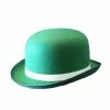 JH Company Accessories Green Derby Hat