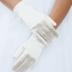 Futura Satin Wrist Length Gloves (Adult)