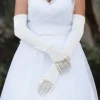 Sophia Light Opera Length Satin Glove (Adult) Accessories