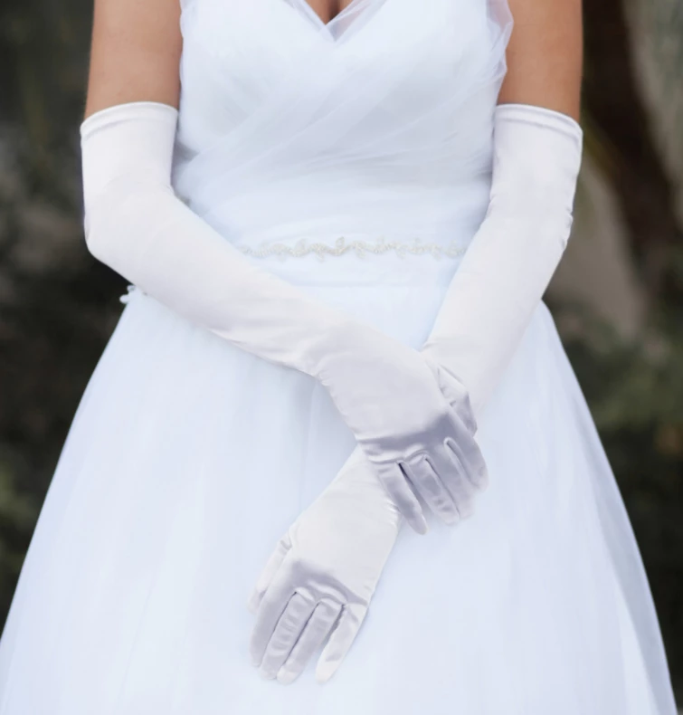 Sophia Light Opera Length Satin Glove (Adult) Accessories 5 Sophia Light Opera Length Satin Glove (Adult) Accessories